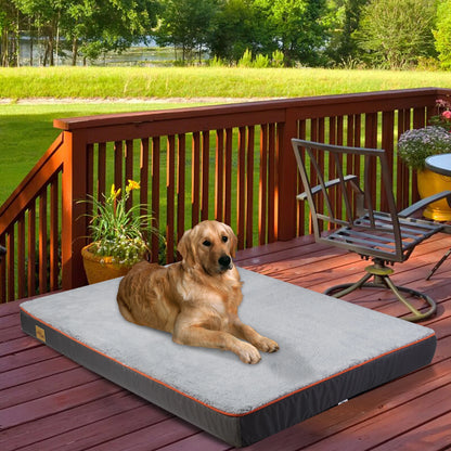 Large Memory Foam Dog Bed