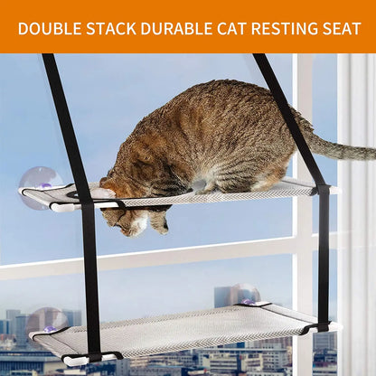 Window Double-Layer Pet Hammock