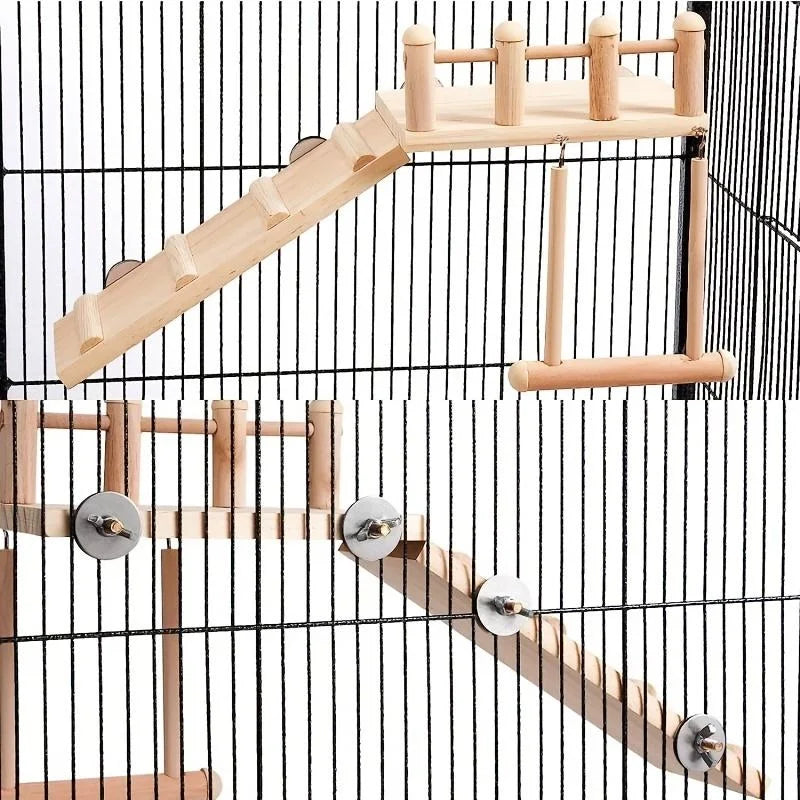 Bird Cage Platform & Swing