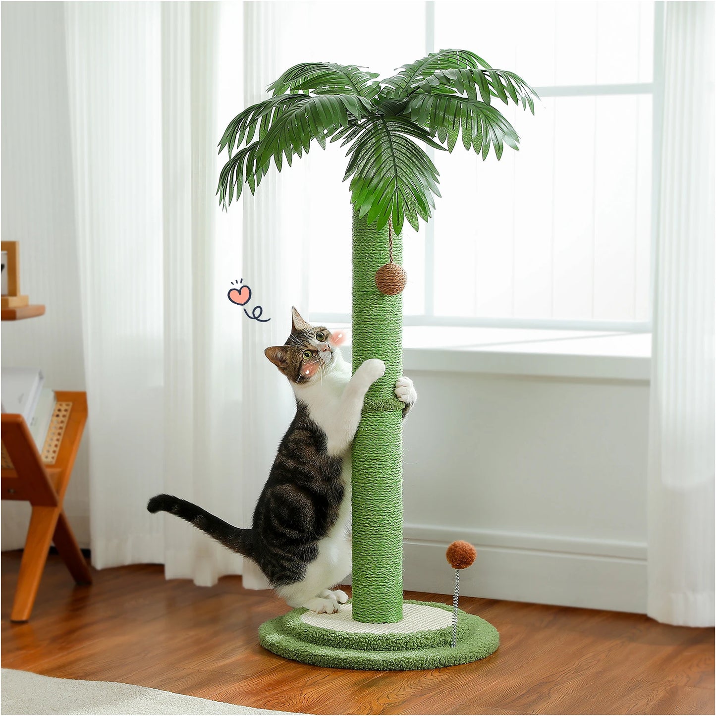 Tropical Cat Scratching Post