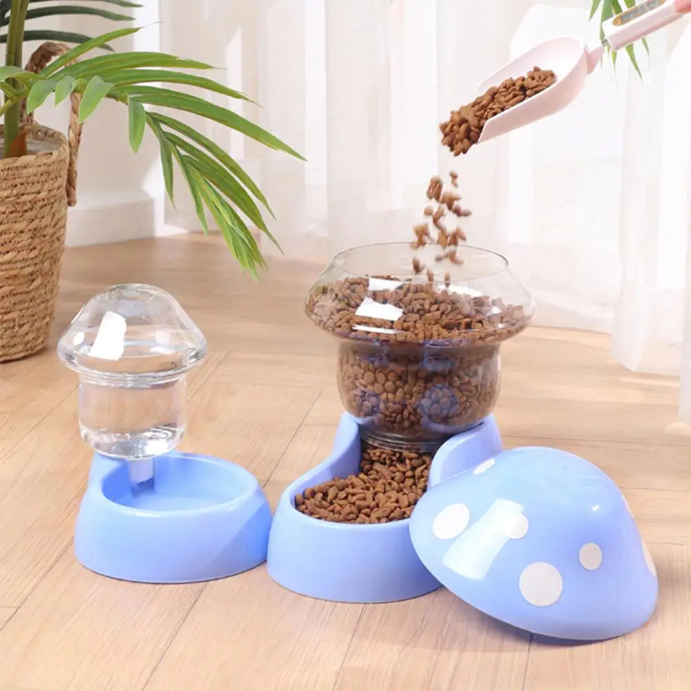 Automatic Pet Feeder & Water Bowls