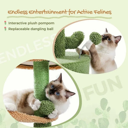 Cactus Cat Tower