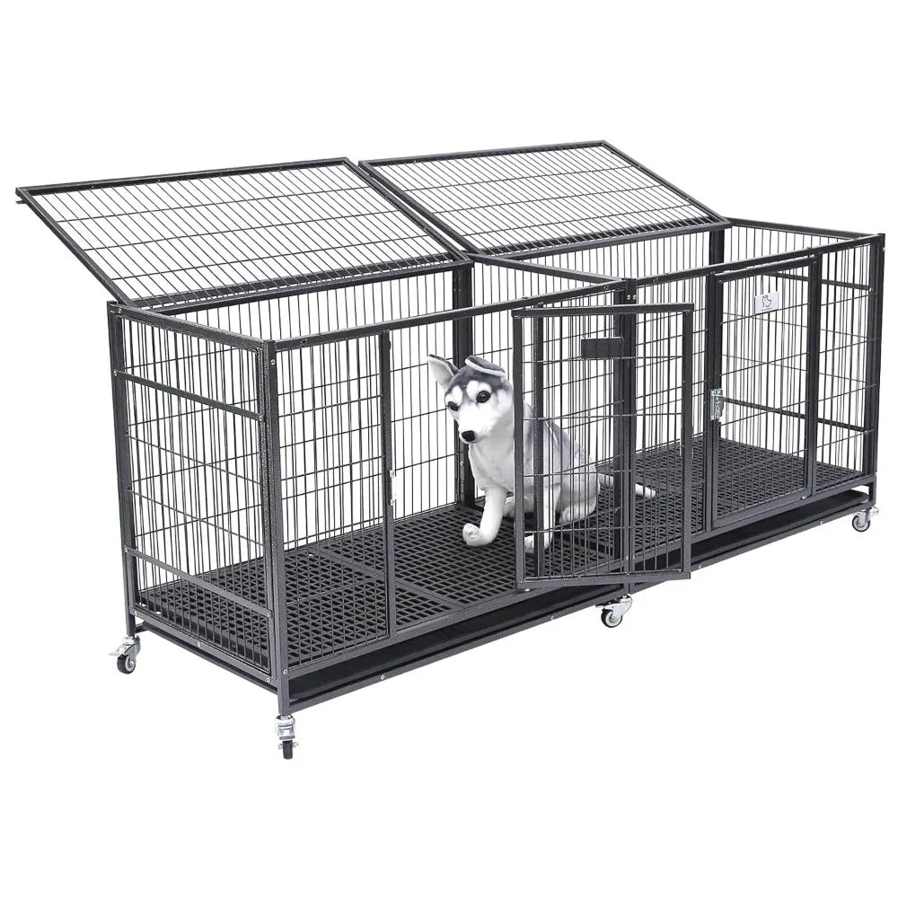 37 inch Stackable Open Top Dog Cage