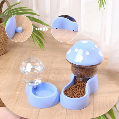 Automatic Pet Feeder & Water Bowls