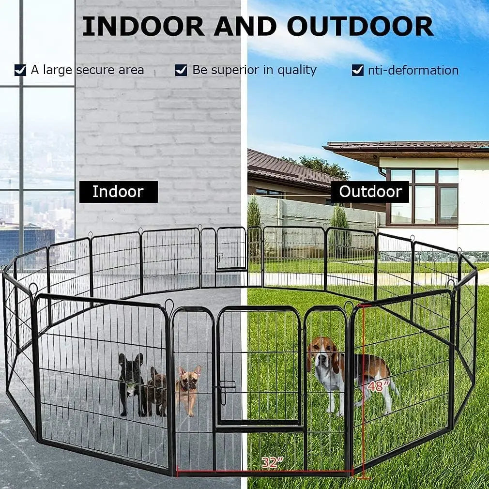 Outdoor Play Pen with Doors