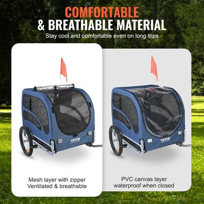 Collapsible Dog Bike Trailer