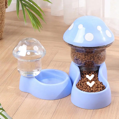 Automatic Pet Feeder & Water Bowls