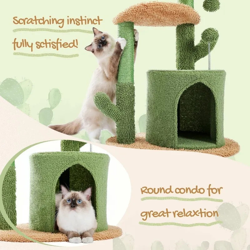 Cactus Cat Tower