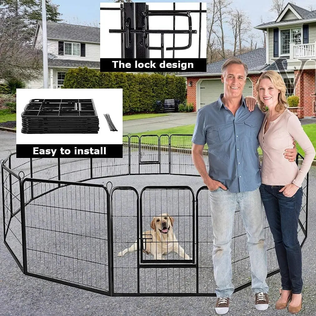 Outdoor Play Pen with Doors