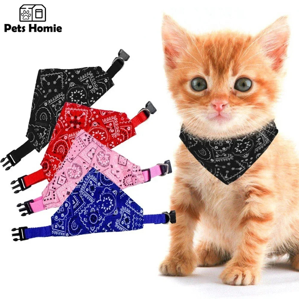 Adjustable Pet Bandana Collar