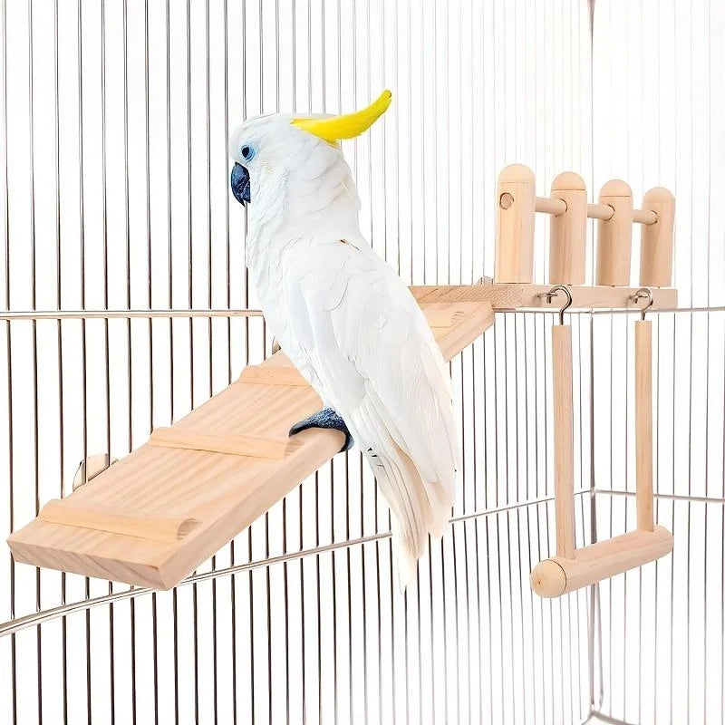 Bird Cage Platform & Swing