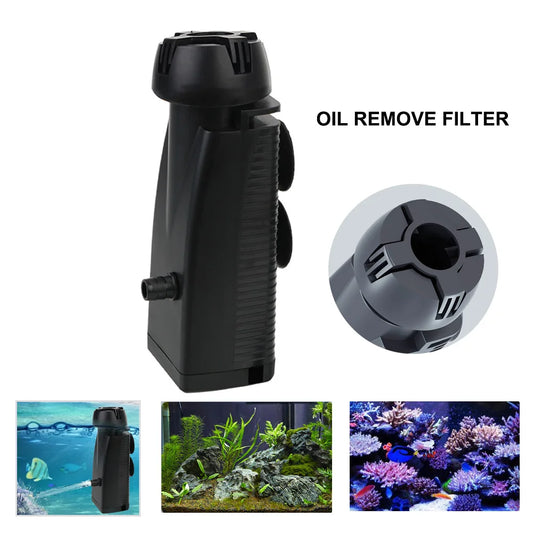 Water Filter Pump Aquarium Oxygen Increasing